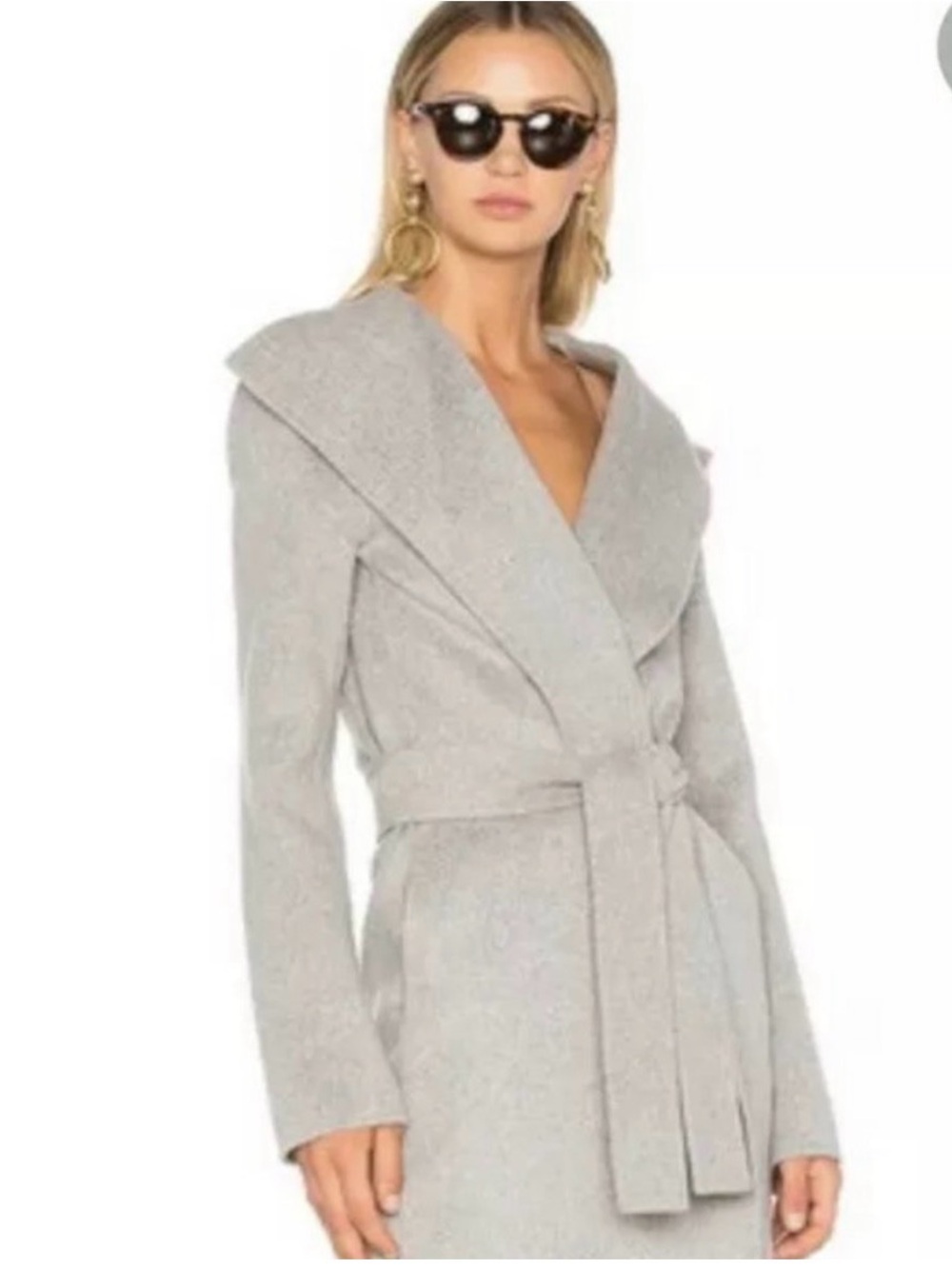 Theory Light Gray Cashmere/Wool blend Wilrose Coat New without tags